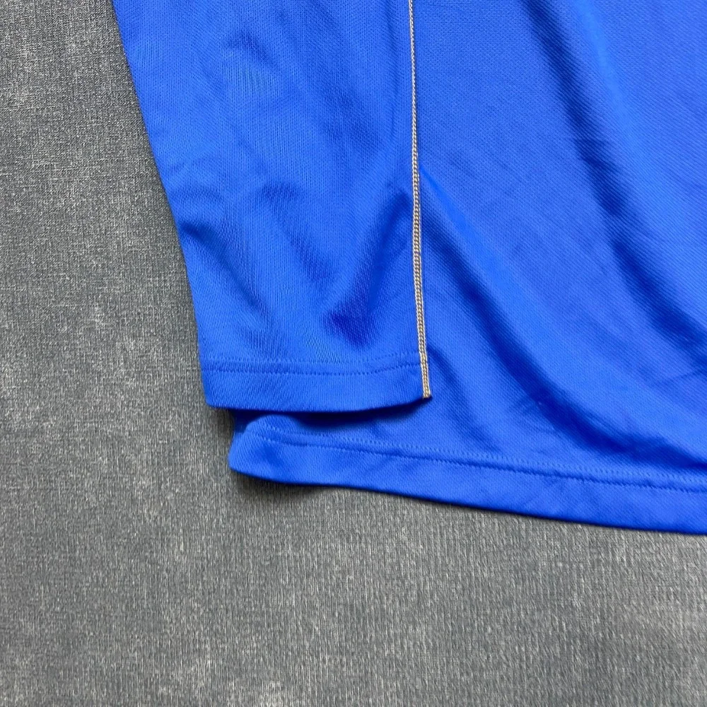 Nike Dri Fit San Dimas Football Shirt Mens 2XL Blue Round Neck Performance Sport